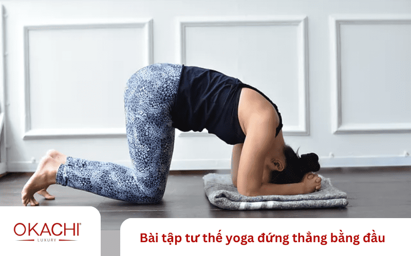 Bài tập tư thế yoga đứng thẳng bằng đầu