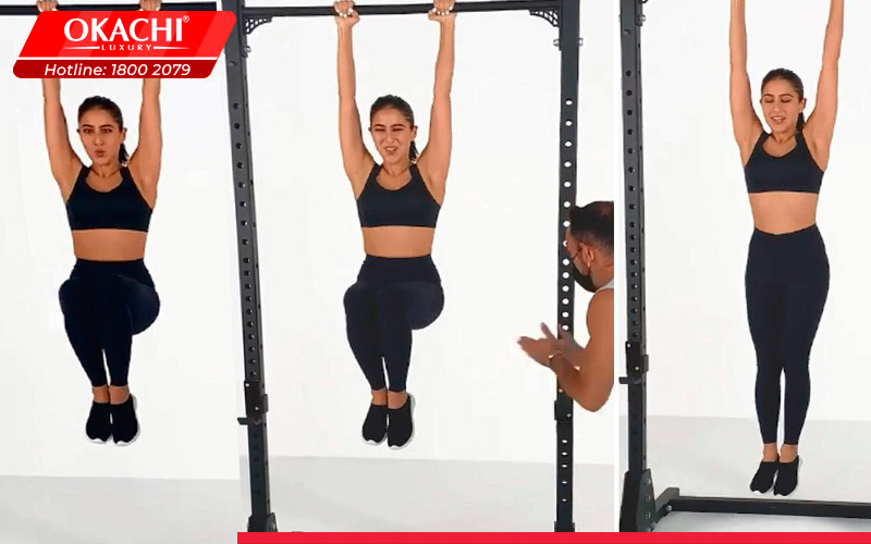 Bài tập xà Hanging Leg Raise giảm mỡ bụng nhanh