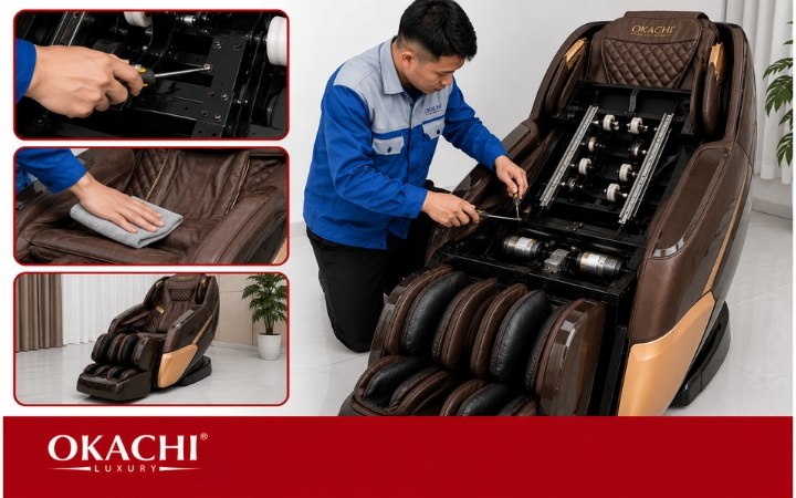 Bảo dưỡng ghế massage định kỳ
