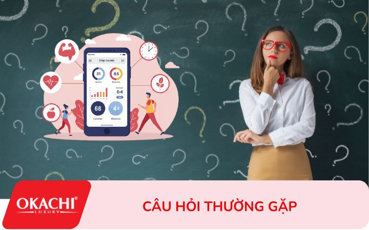 Câu hỏi thường gặp về app tính bước đi (FAQ)