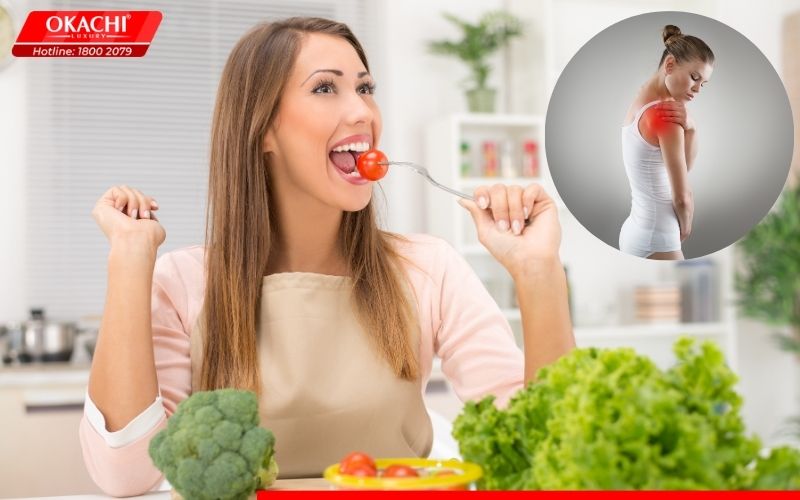 Bị đau mỏi vai gáy nên ăn gì