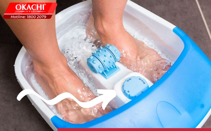 Bồn ngâm chân có bị điện giật không?