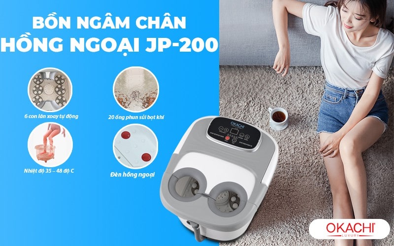 Bồn ngâm chân hồng ngoại JP-200