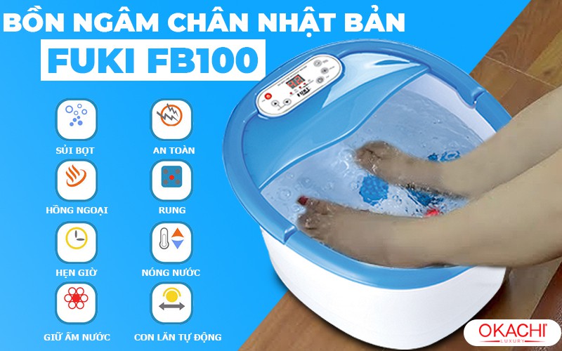 Bồn ngâm chân Nhật Bản FUKI FB100
