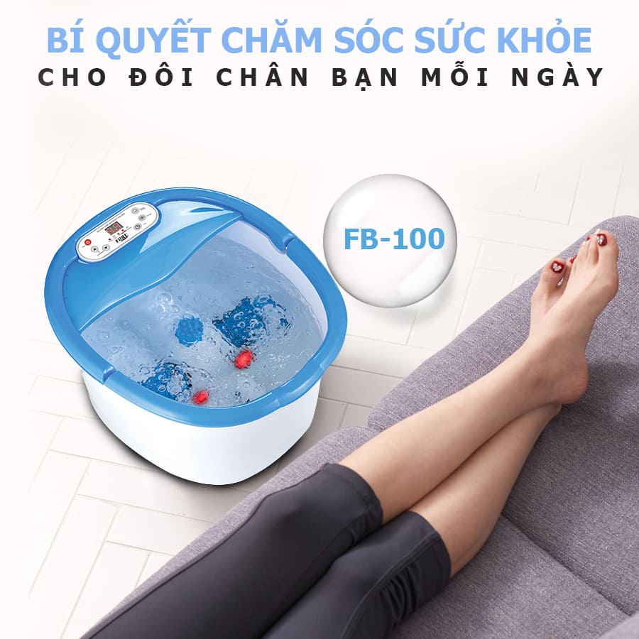 Bồn ngâm chân thế hệ con lăn mới Nhật Bản FUKI FB100