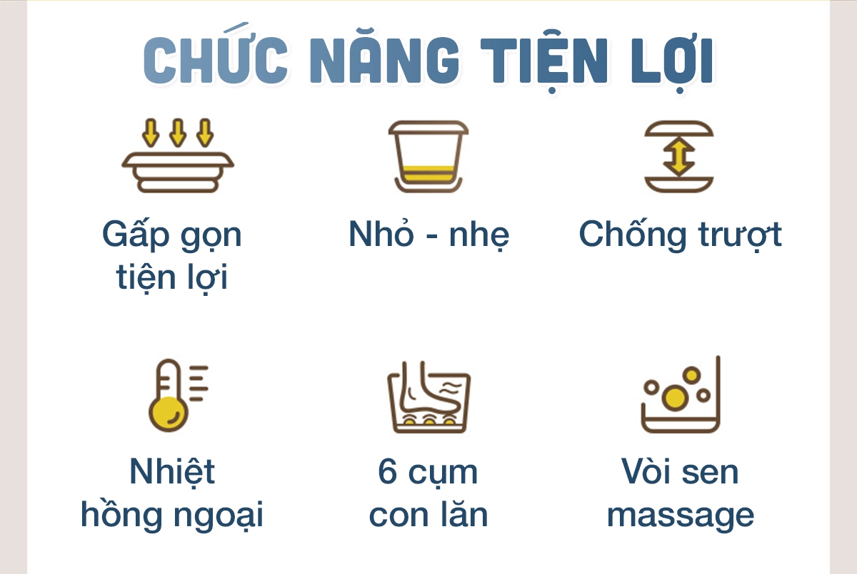 Bồn ngâm chân OKACHI JP-100