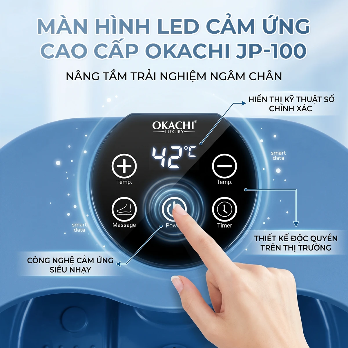 Bồn ngâm chân OKACHI JP-100