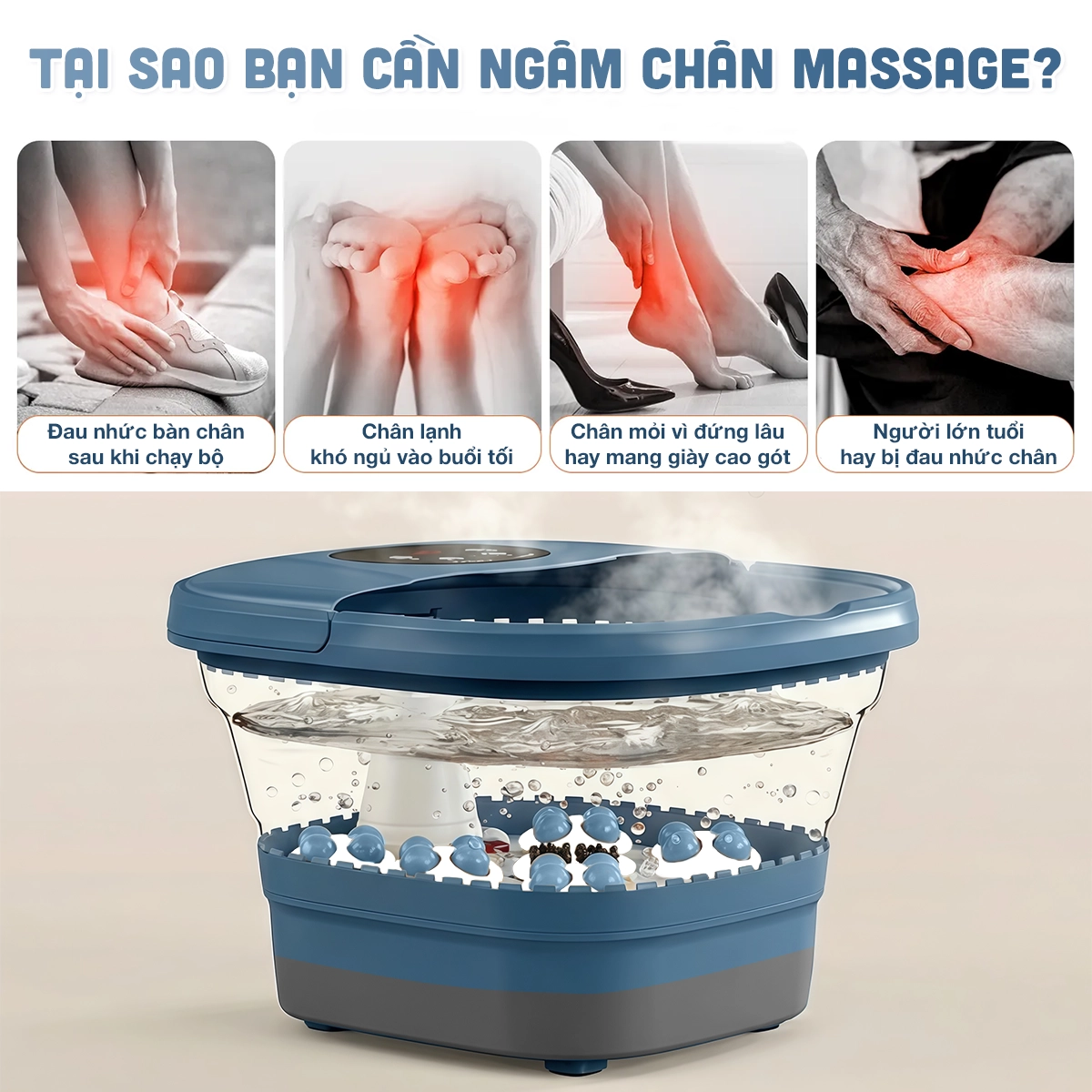 Bồn ngâm chân OKACHI JP-100