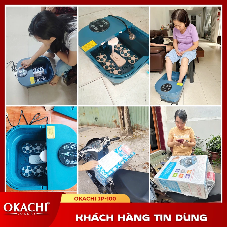 Bồn ngâm chân OKACHI JP-100