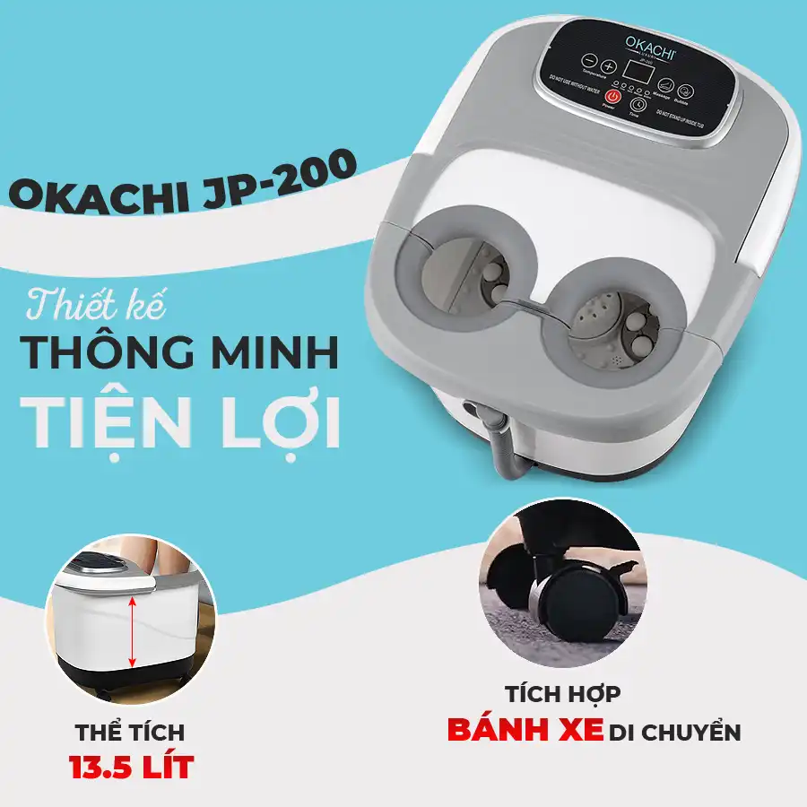 OKACHI JP-200 thiet ke thong minh