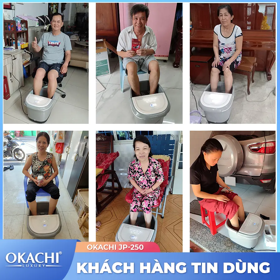 Bồn ngâm chân OKACHI JP-250