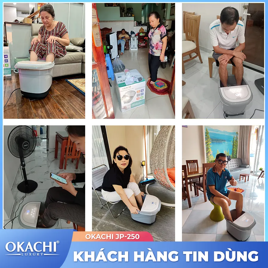 Bồn ngâm chân OKACHI JP-250