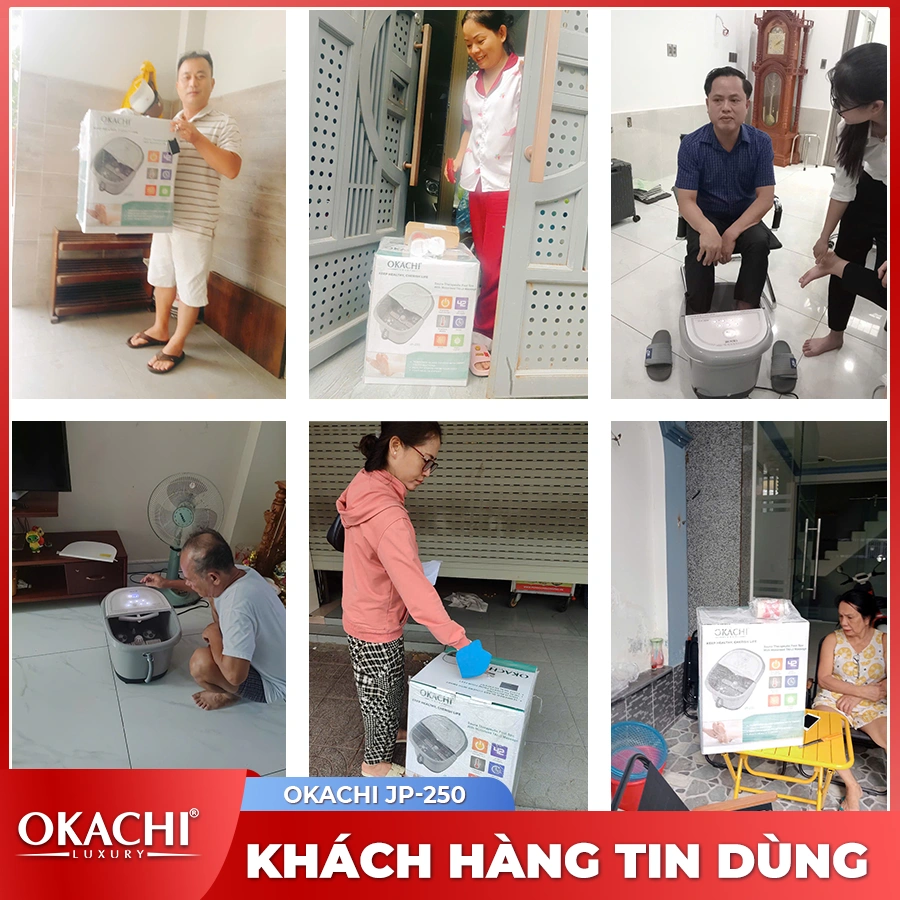 Bồn ngâm chân OKACHI JP-250