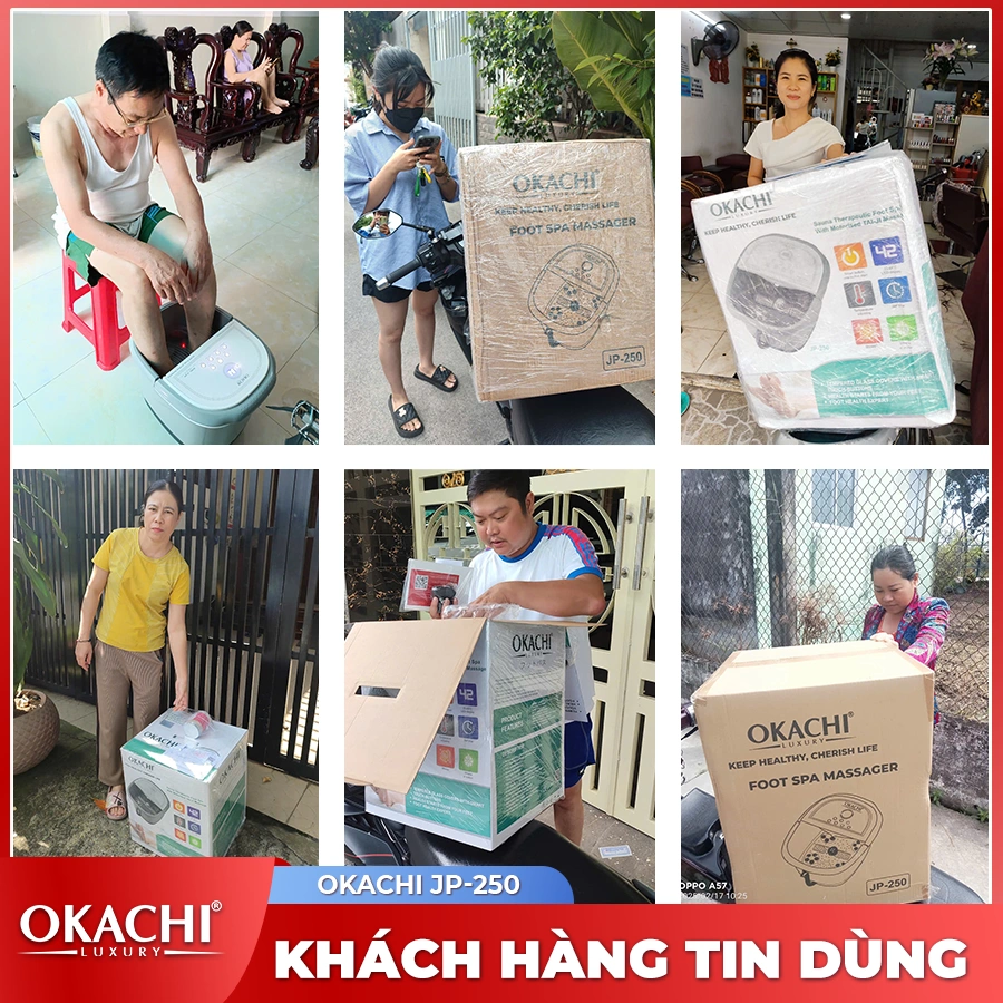 Bồn ngâm chân OKACHI JP-250