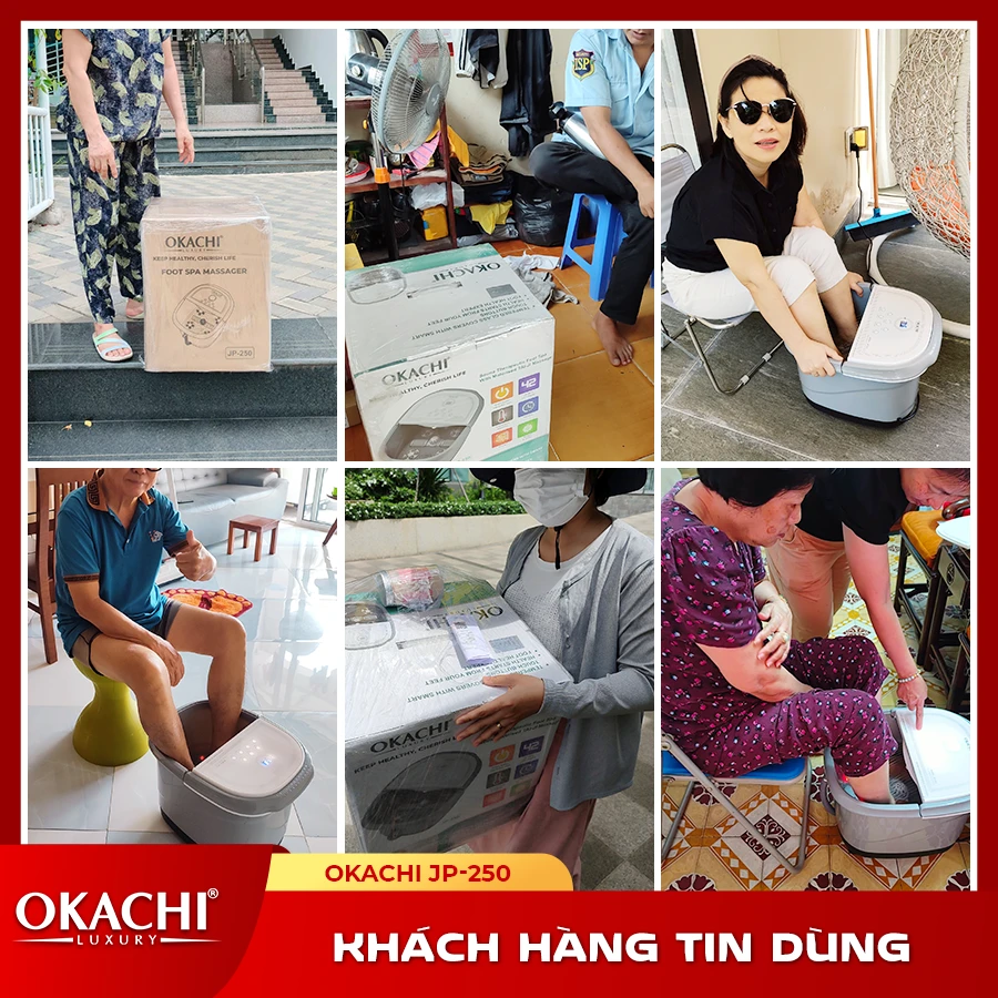 Bồn ngâm chân OKACHI JP-250