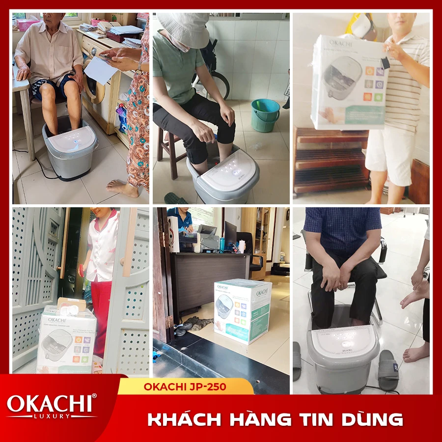 Bồn ngâm chân OKACHI JP-250
