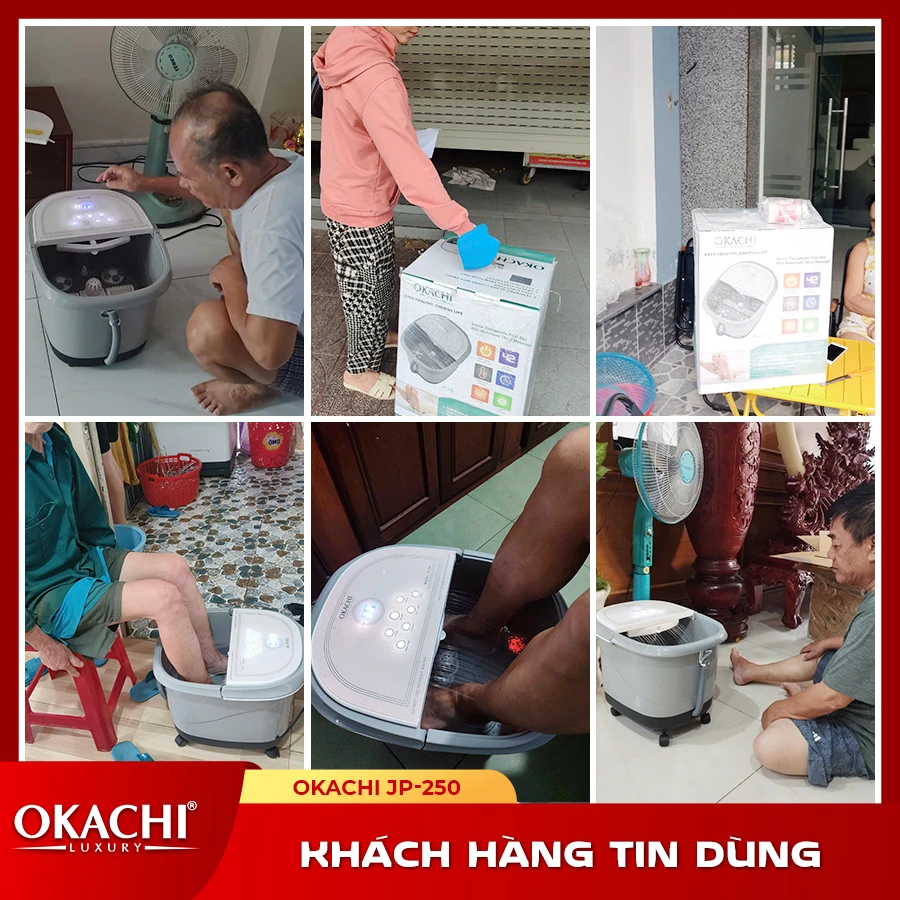 Bồn ngâm chân OKACHI JP-250