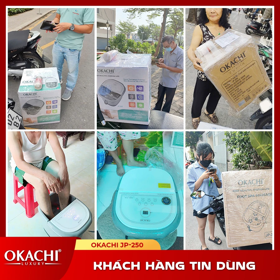 Bồn ngâm chân OKACHI JP-250