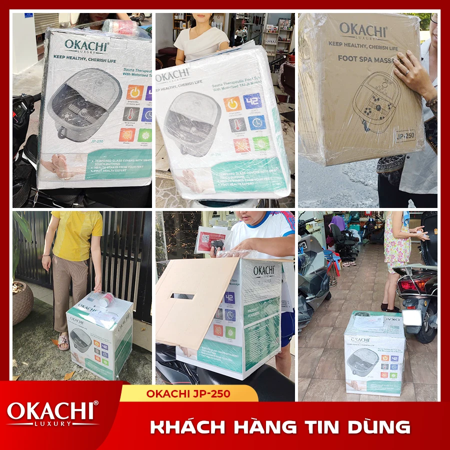 Bồn ngâm chân OKACHI JP-250