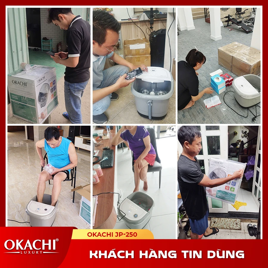 Bồn ngâm chân OKACHI JP-250