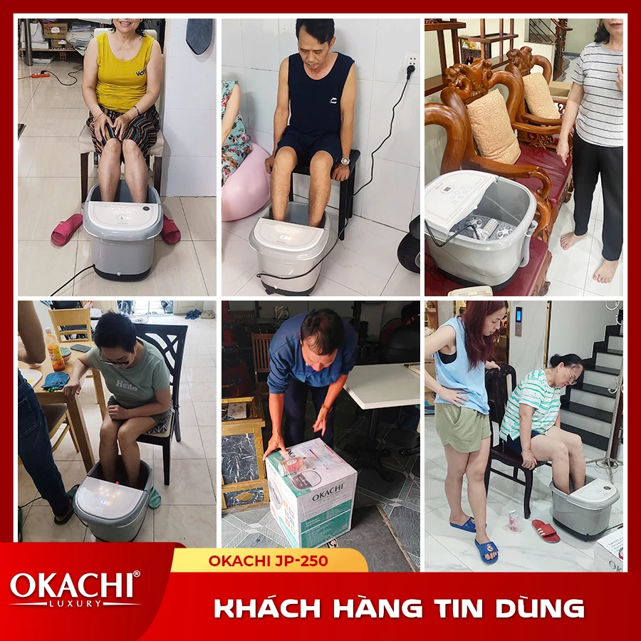 Bồn ngâm chân OKACHI JP-250