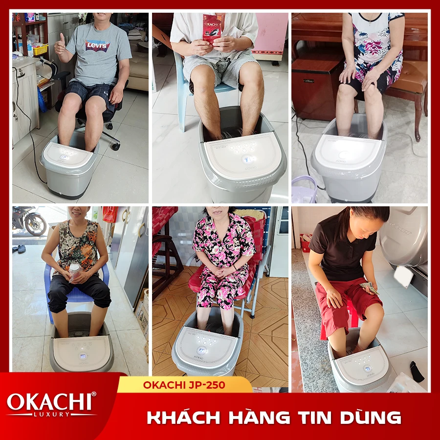 Bồn ngâm chân OKACHI JP-250