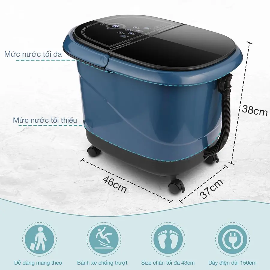 Bồn ngâm chân OKACHI JP-300