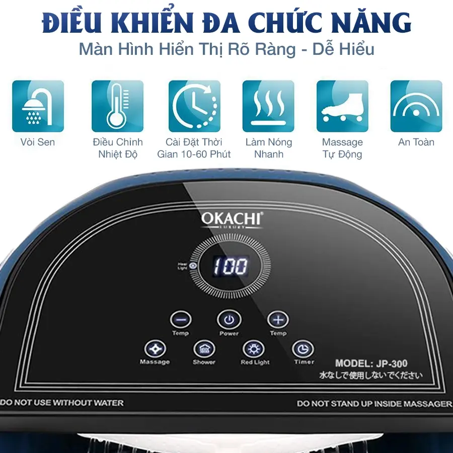 Bồn ngâm chân OKACHI JP-300