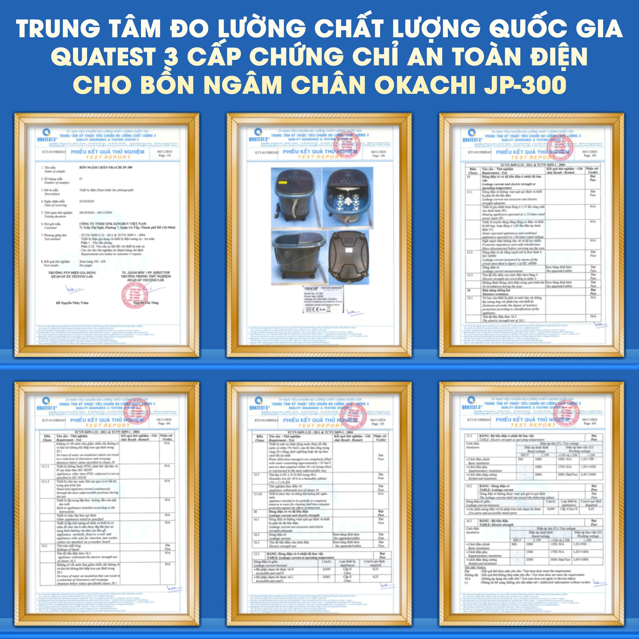 Bồn ngâm chân OKACHI JP-300