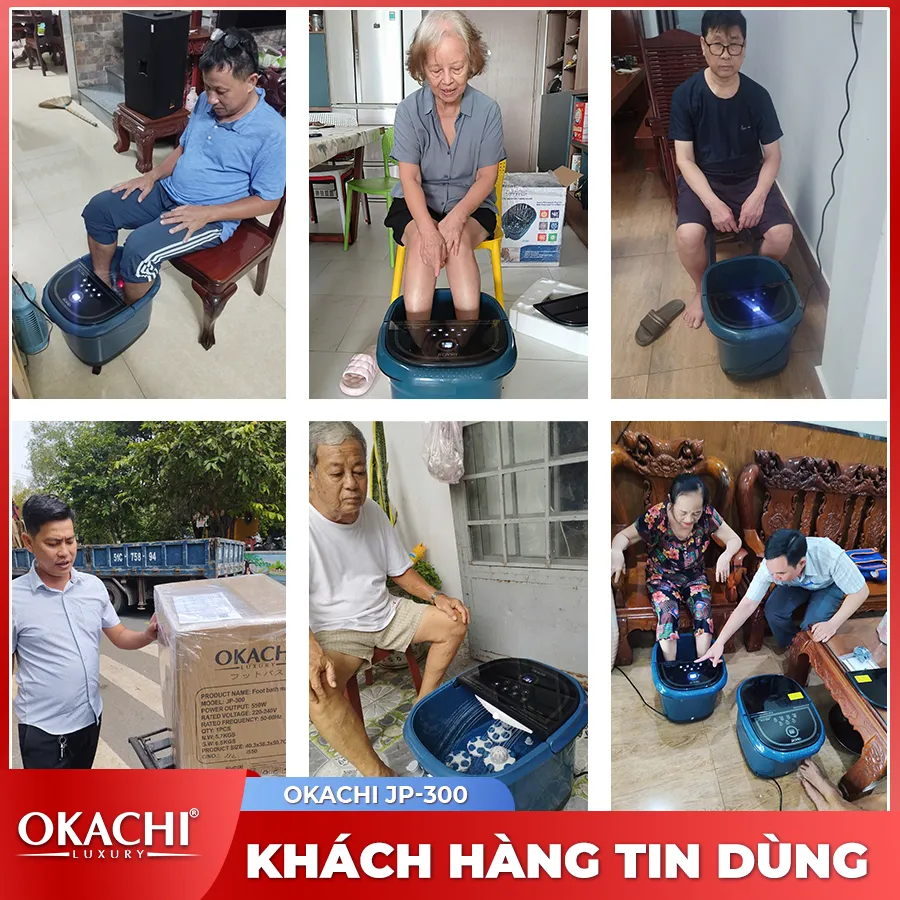Bồn ngâm chân OKACHI JP-300