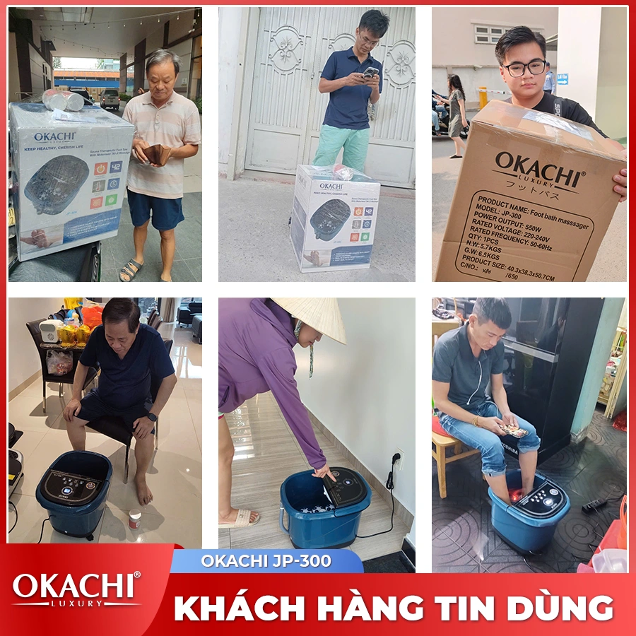 Bồn ngâm chân OKACHI JP-300
