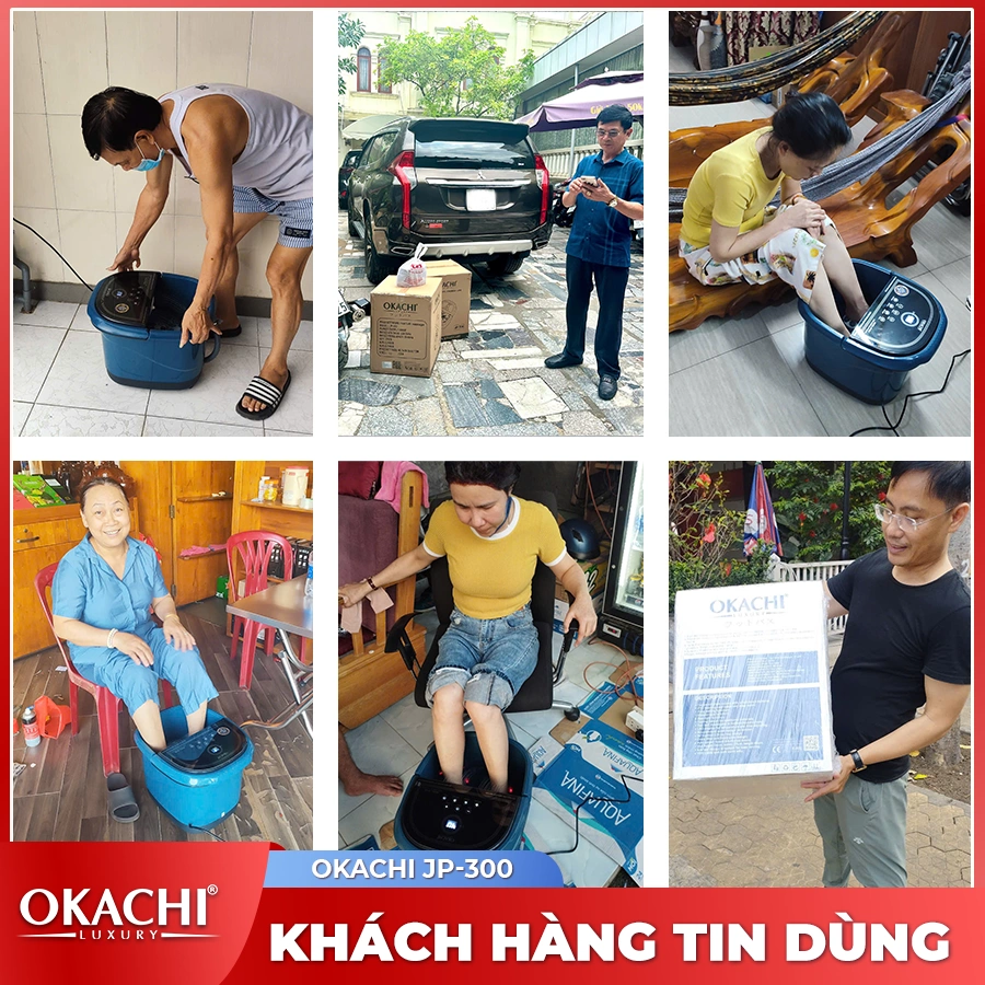 Bồn ngâm chân OKACHI JP-300