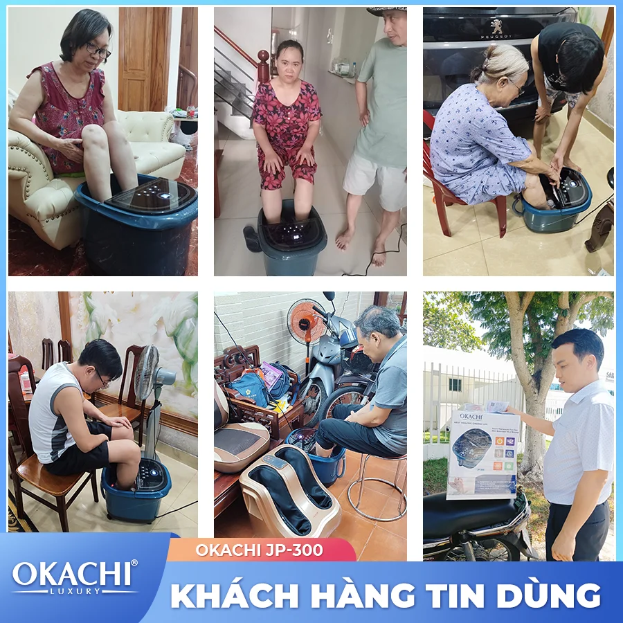 Bồn ngâm chân OKACHI JP-300