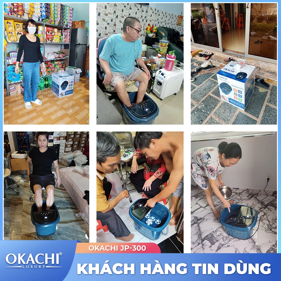 Bồn ngâm chân OKACHI JP-300
