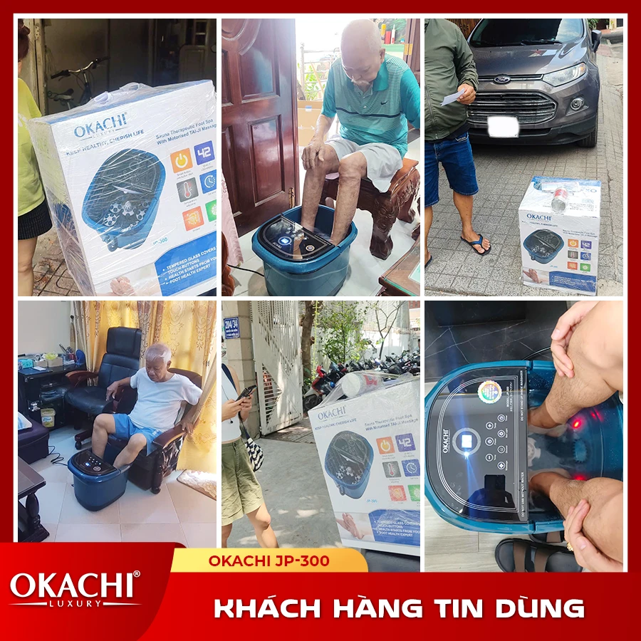 Bồn ngâm chân OKACHI JP-300