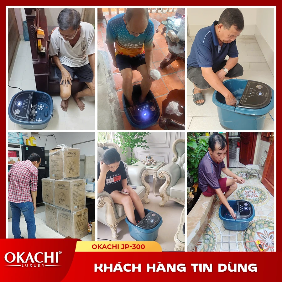 Bồn ngâm chân OKACHI JP-300