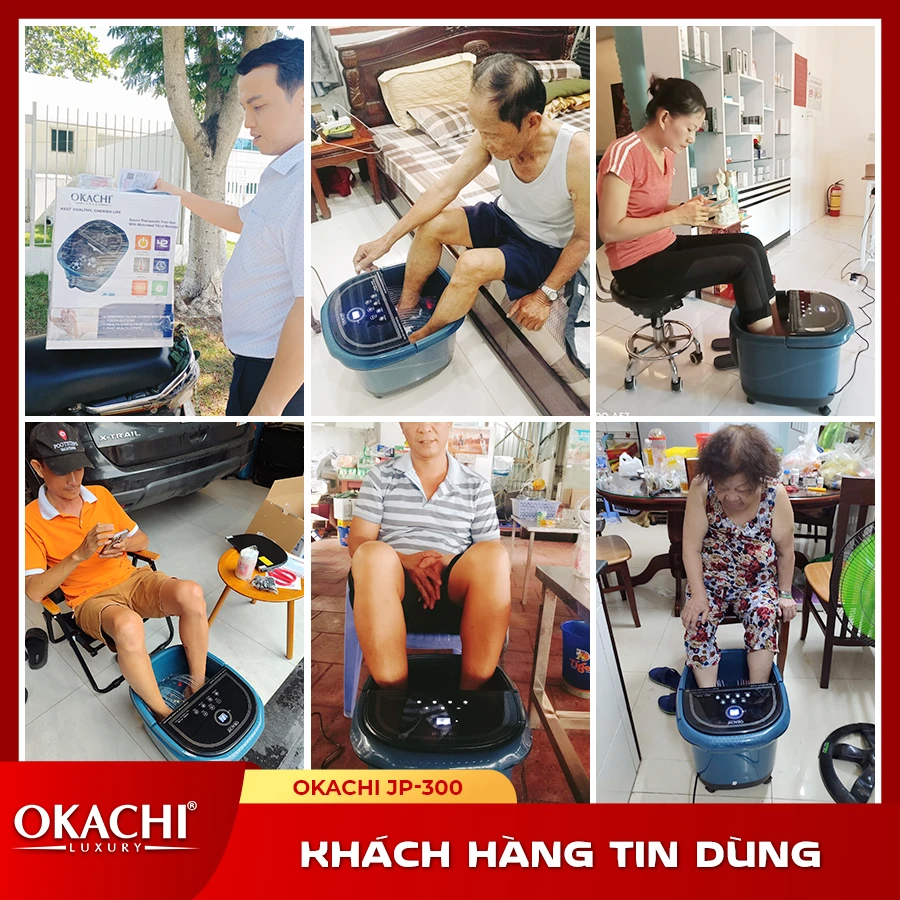 Bồn ngâm chân OKACHI JP-300
