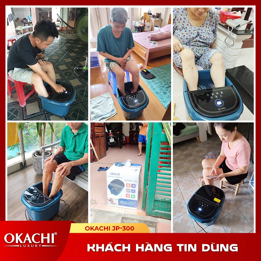 Bồn ngâm chân OKACHI JP-300