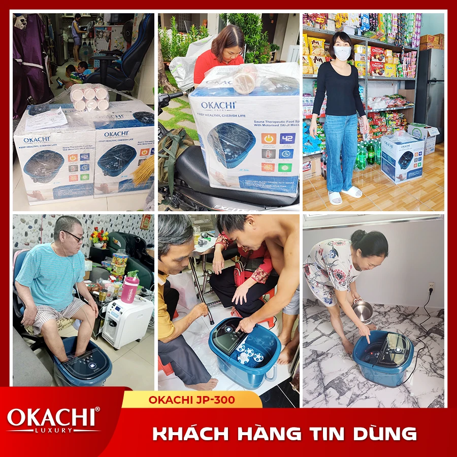 Bồn ngâm chân OKACHI JP-300