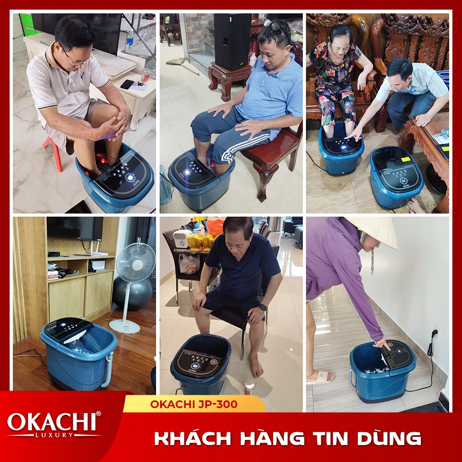 Bồn ngâm chân OKACHI JP-300
