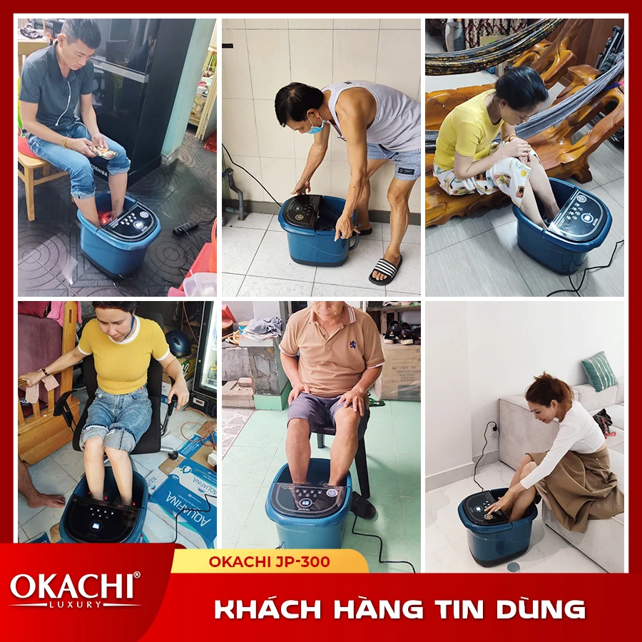 Bồn ngâm chân OKACHI JP-300