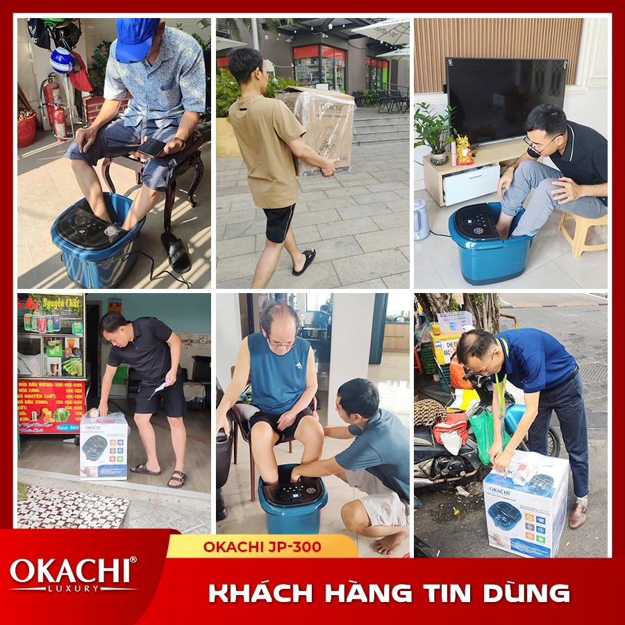 Bồn ngâm chân OKACHI JP-300
