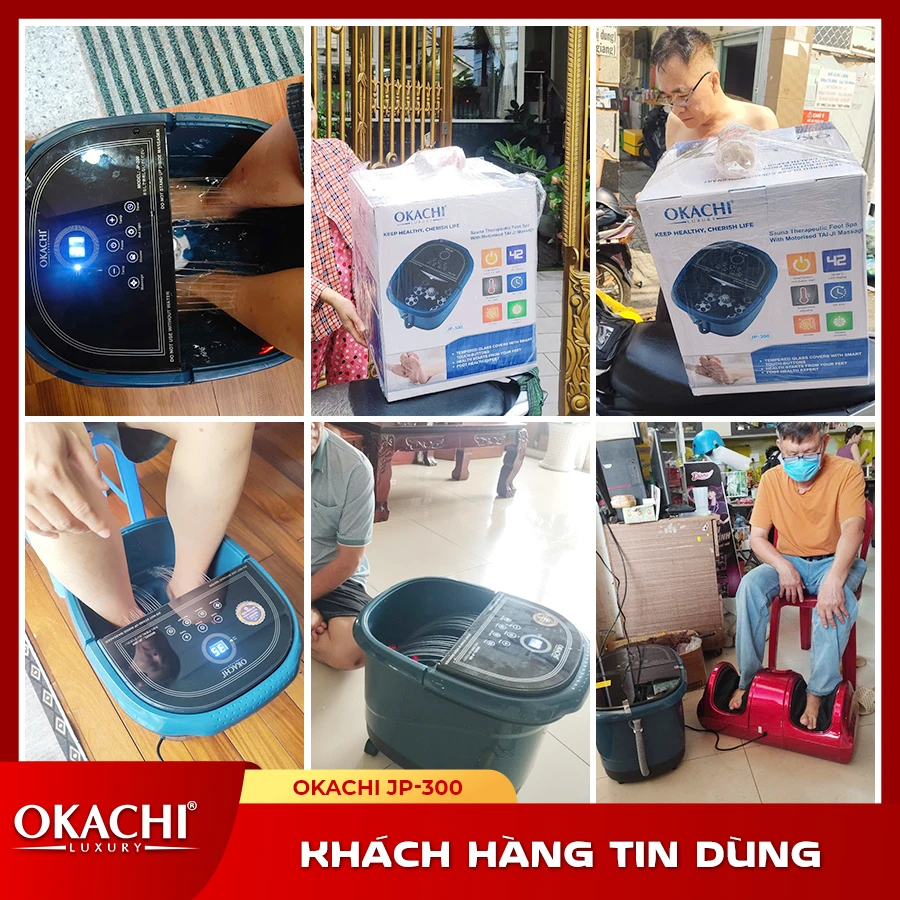 Bồn ngâm chân OKACHI JP-300