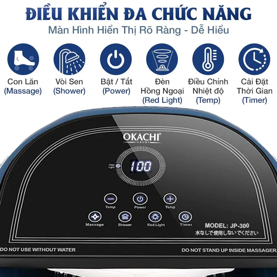 cac tinh nang cua may ngam chan massage 