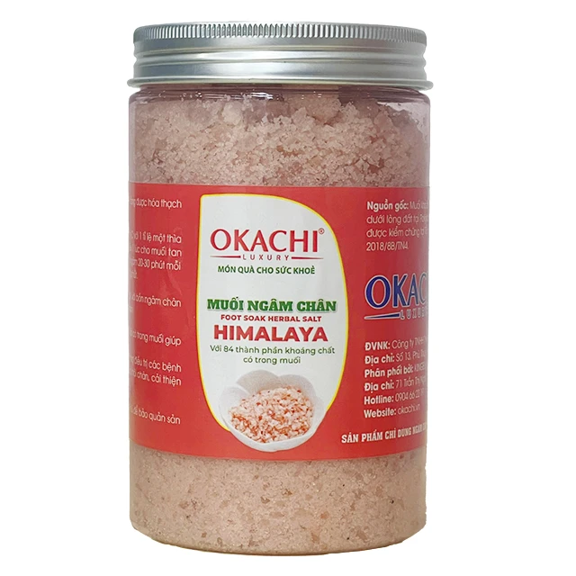 Muối ngâm chân Himalaya
