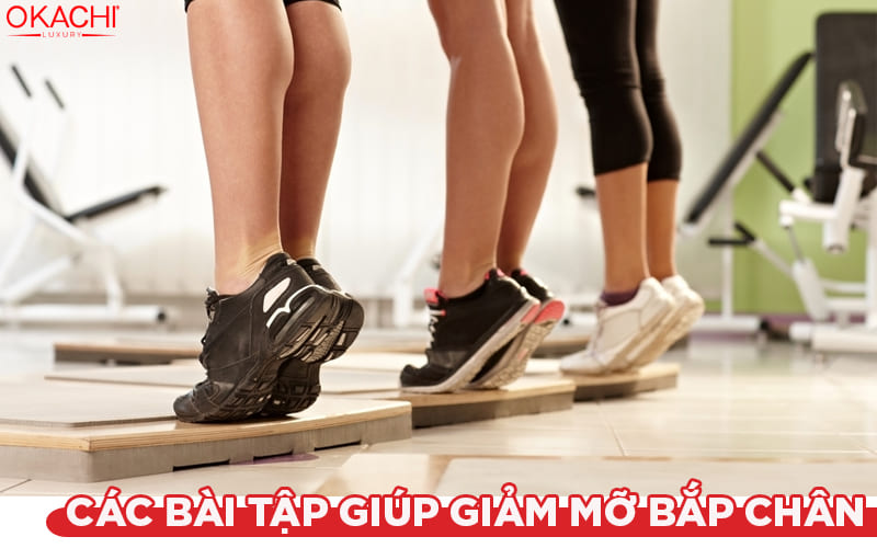 các bài tập giúp giảm mỡ bắp chân