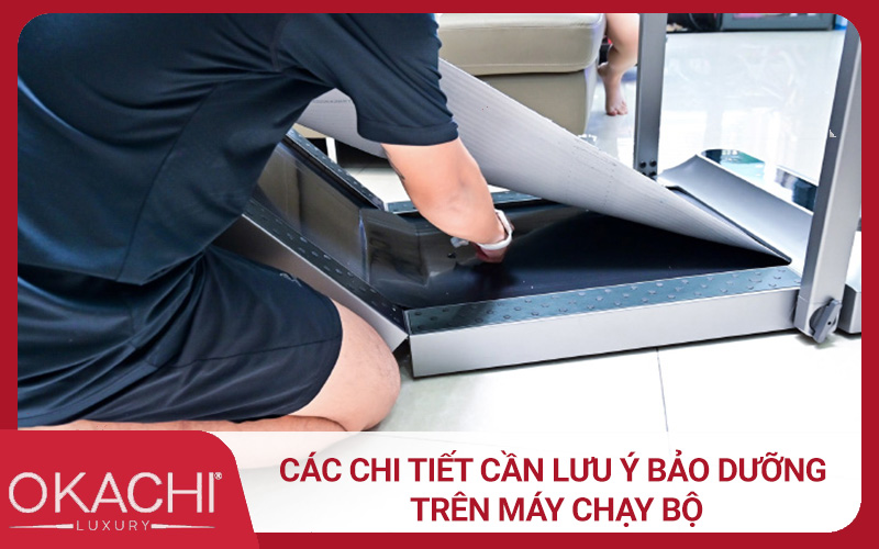 cac bo phan can bao duong tren may chay bo tai nha