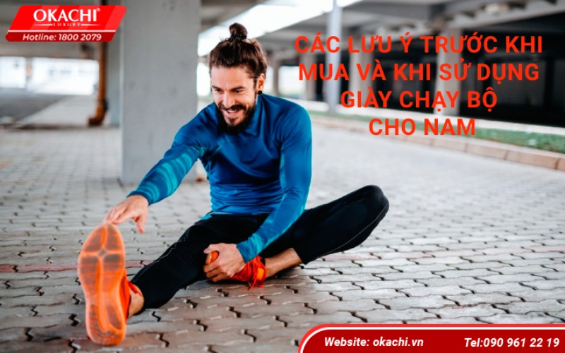 Cac luu y truoc khi mua va khi su dung giay chay bo cho nam