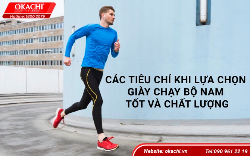Cac tieu chi khi lua chon giay chay bo nam tot va chat luong