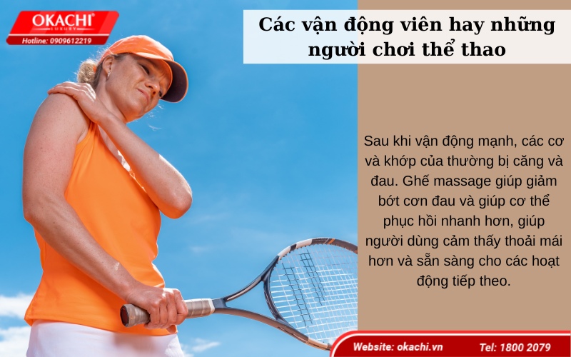 Các vận động viên hay những người chơi thể thao